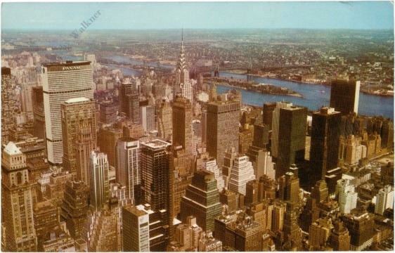 new york, new york city, as seen from the empire state building
