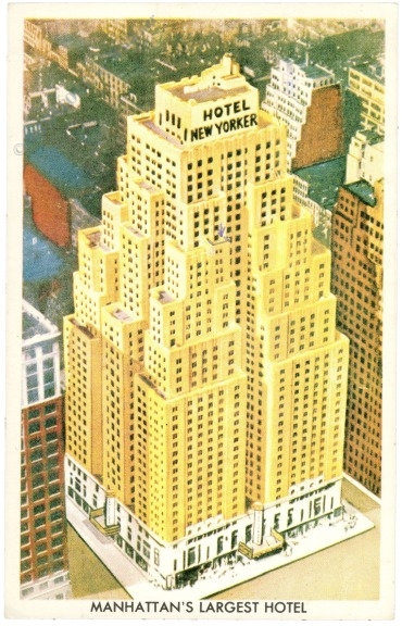new york, new york city, hotel new yorker