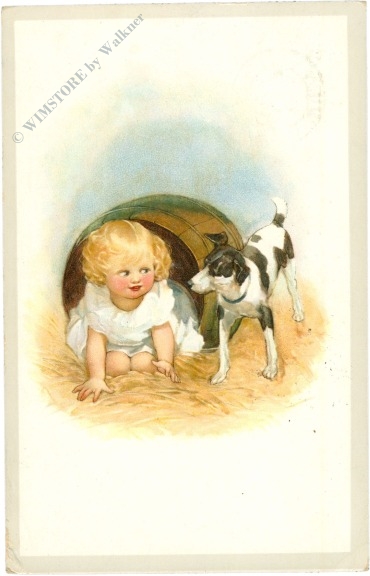 mädchen mit hund