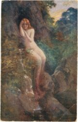 frau in der natur