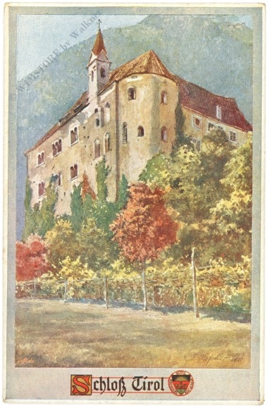 dorf tirol, schloss tirol