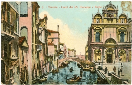 venedig (venezia), canal dei ss. giovanni e paolo