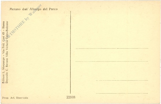 meran (merano), ansicht