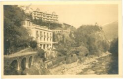 meran (merano), passeggiata della stretta