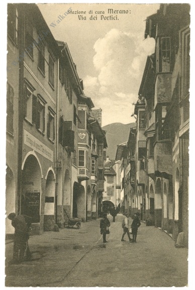 meran (merano), via dei portici