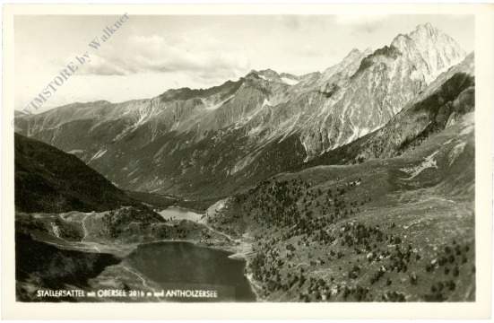 stallersattel mit obersee und antholzersee