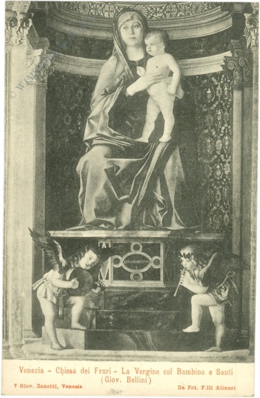 venedig (venezia), chiesa dei frari
