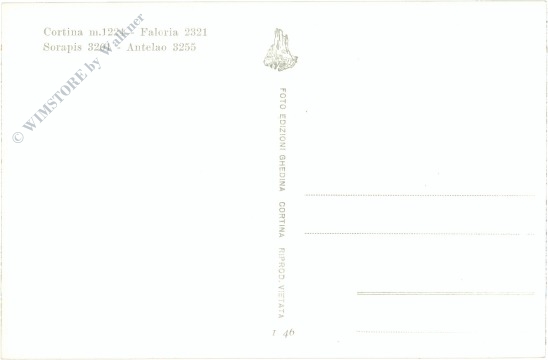 cortina d'ampezzo, ansicht