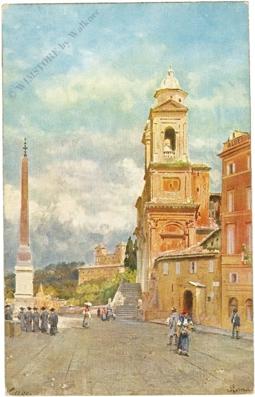 rom (roma), s.s. trinita de monti