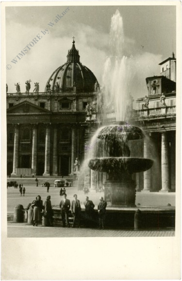 rom (roma), piazza s. pietro