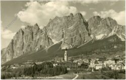 cortina d'ampezzo, ansicht