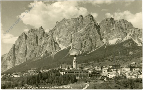 cortina d'ampezzo, ansicht