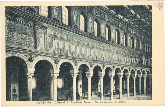 ravenna, chiesa di s. apollinare nuovo