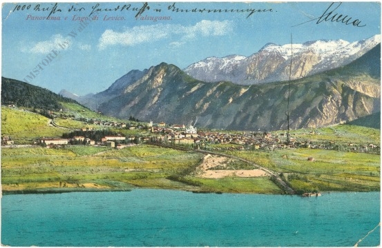 lago di levico, panorama