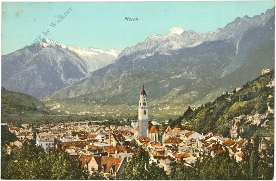 meran, ortsansicht