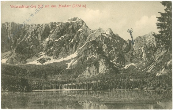 weissenfelser see, mit dem manhart