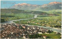 bozen, mit mendelgebirge bozen, mit mendelgebirge