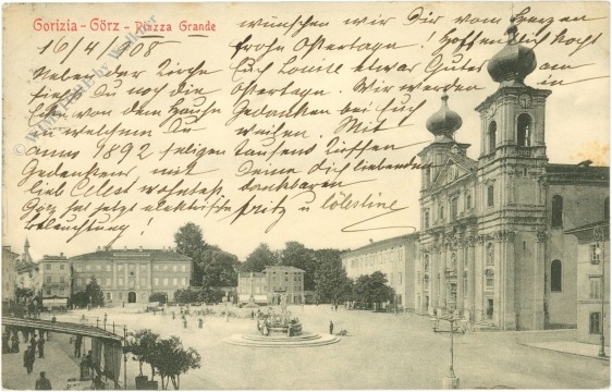 görz, piazza grande