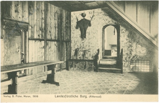 meran, landesfürstliche burg, rittersaal