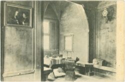 meran, landesfürstliche burg, erker im kaiserzimmer