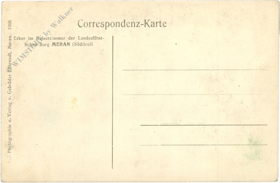 meran, landesfürstliche burg, erker im kaiserzimmer