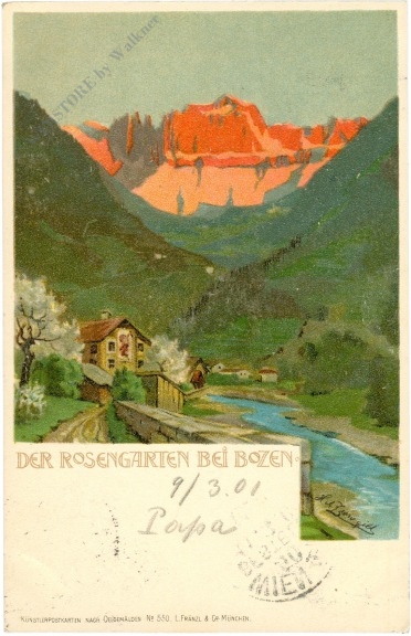 bozen, der rosengarten bozen, der rosengarten