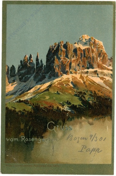 bozen, der rosengarten bozen, der rosengarten