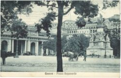 genua, piazza acquaverde