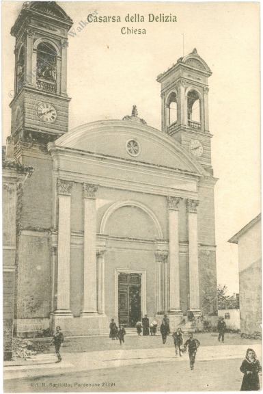 casarsa della delizia, chiesa casarsa della delizia, chiesa