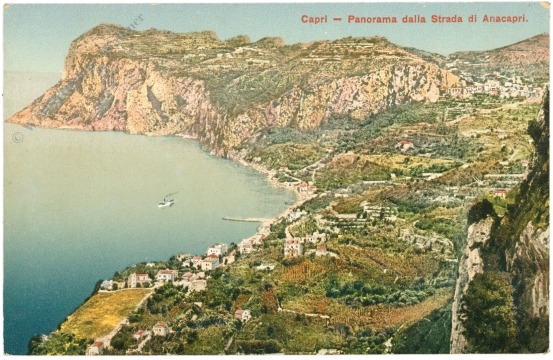 capri, panorama capri, panorama