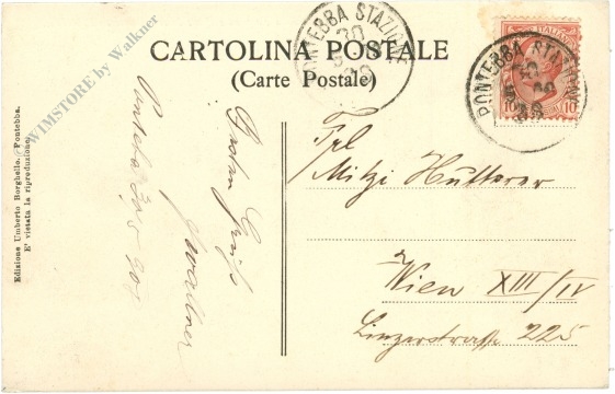 pontebba, piazza della fontana e ponte internazionale