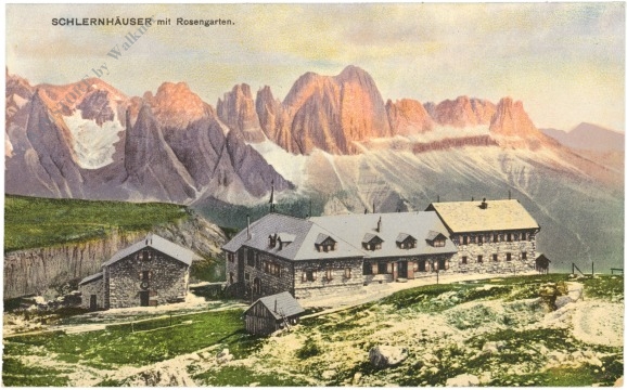 schlernhäuser, mit rosengarten