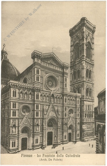 florenz, domfassade