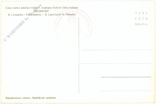 st. leonhardt in passeier, geburtshaus andreas hofer