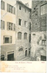 florenz, casa di dante