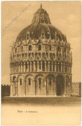 pisa, il battistero
