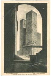 san gimignano, le torri salvucci