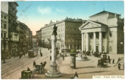 triest, piazza della borsa