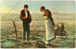 millet, jean francois: das abendläuten