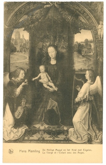 memling, hans: die heilige magd memling, hans: die heilige magd