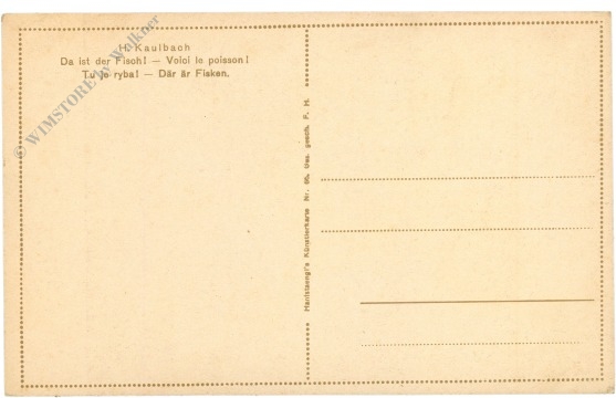 kaulbach, h.: da ist der fisch