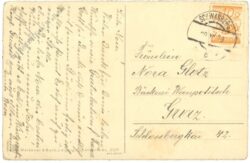 neujahr mädchen mit glücksbringern