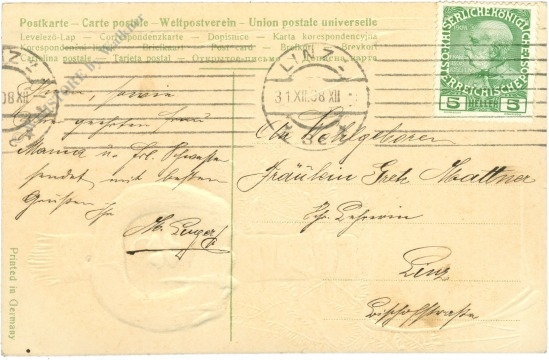 neujahr landschaftsbild