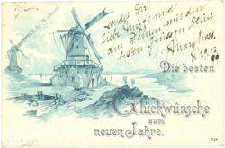 neujahr windmühle neujahr windmühle