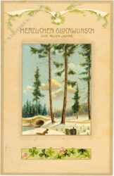 neujahr winterwald neujahr winterwald