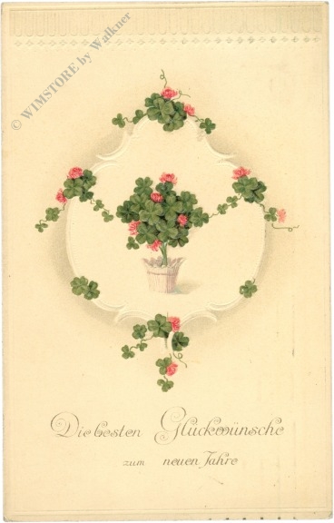 neujahr klee