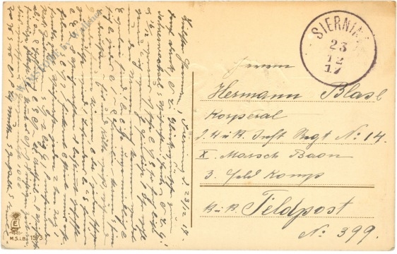 neujahr 1918