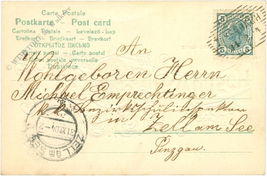 neujahr 1905 glückwünsche in goldschrift