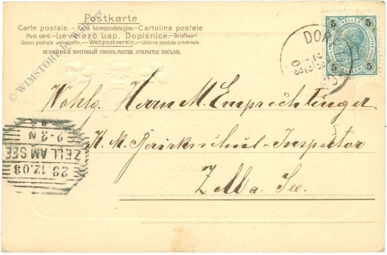 neujahr 1904 glücksbringer
