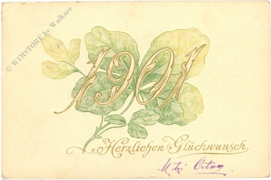 neujahr 1901